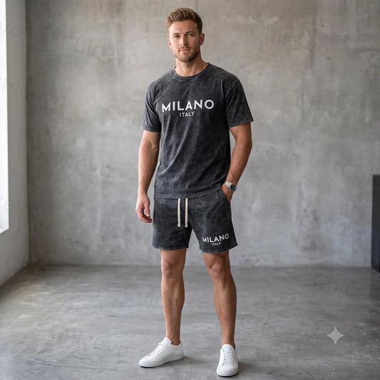 Retro Washed Casual Set
