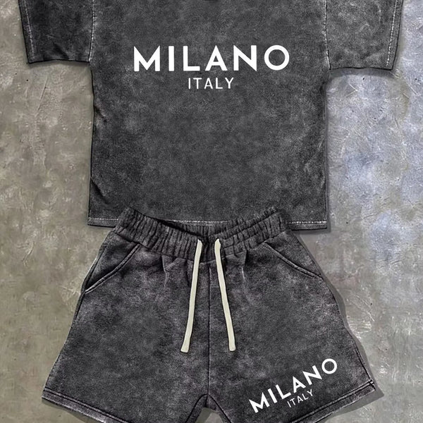 Retro Washed Casual Set